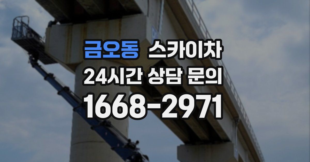 금오동 스카이차