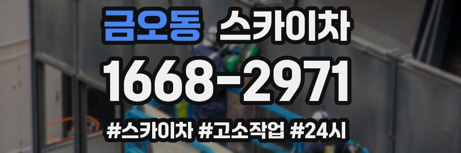 금오동 스카이차