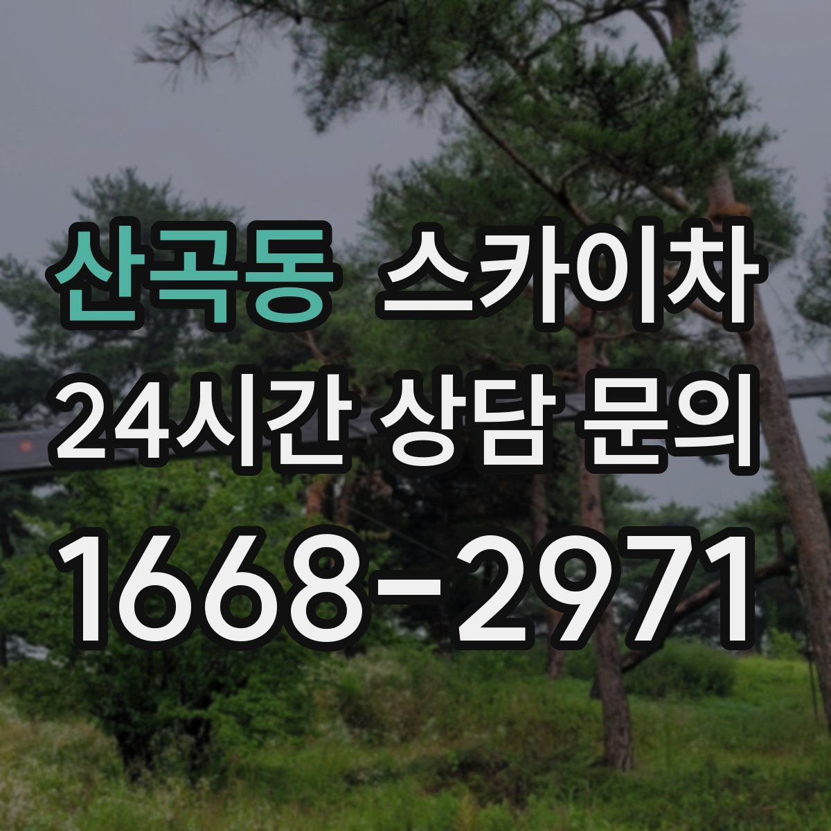 산곡동 스카이차