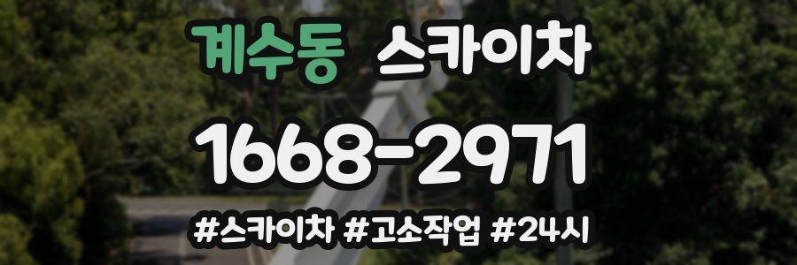 계수동 스카이차