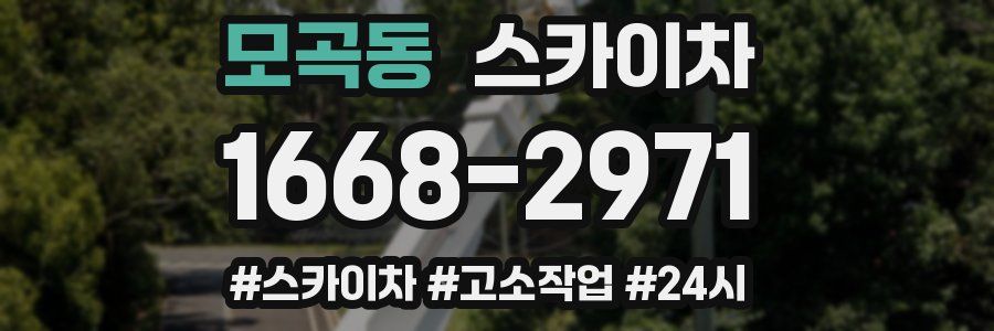 모곡동 스카이차