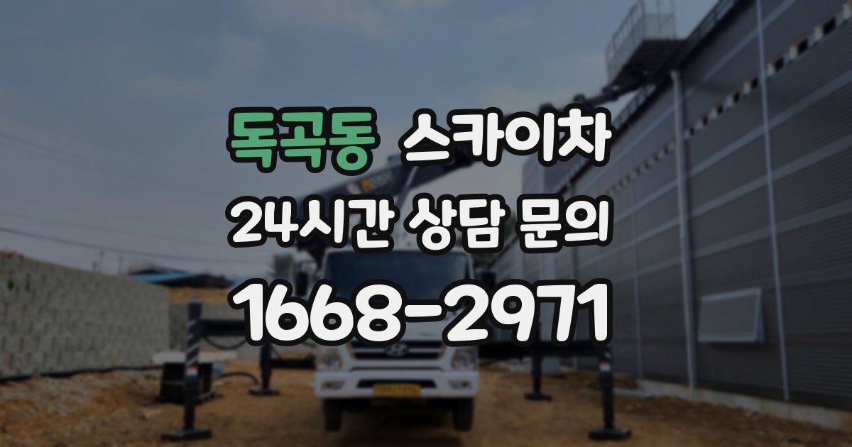 독곡동 스카이차