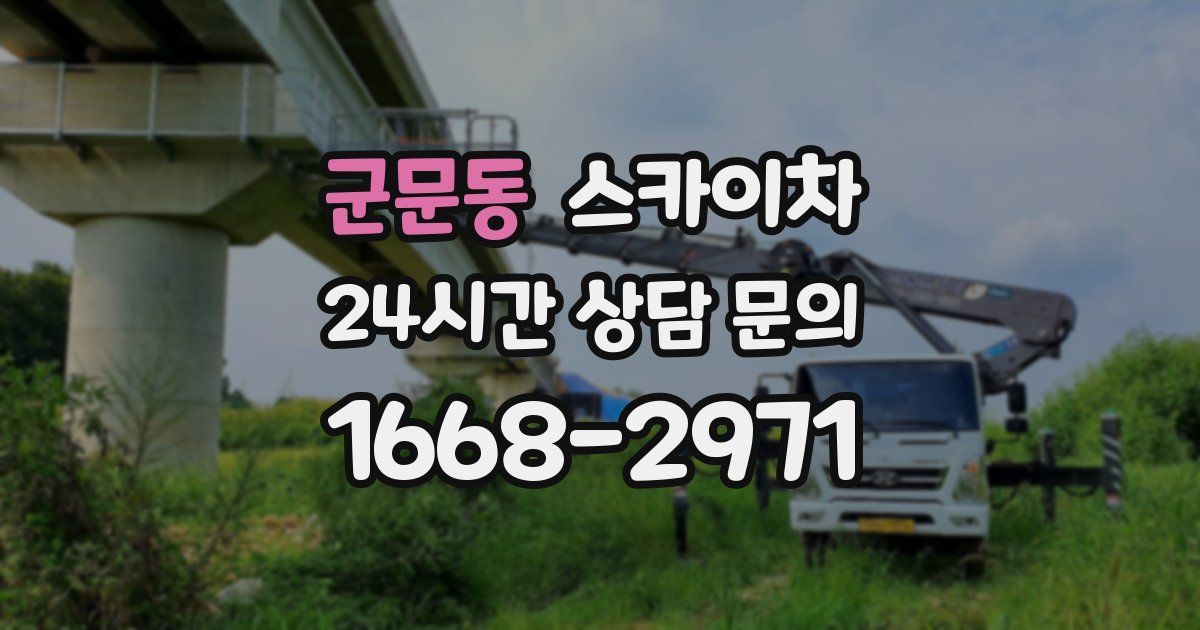 군문동 스카이차