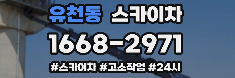 유천동 스카이차