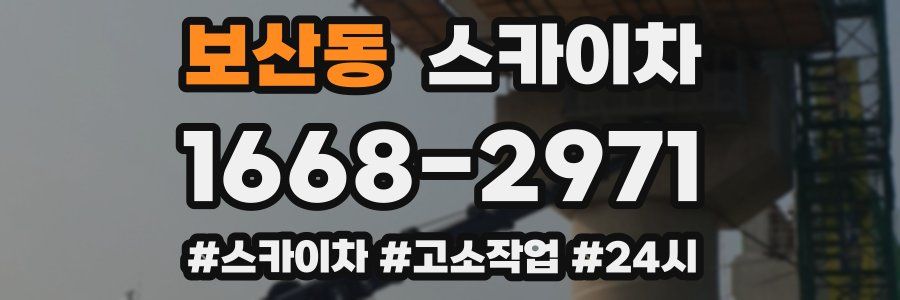 보산동 스카이차