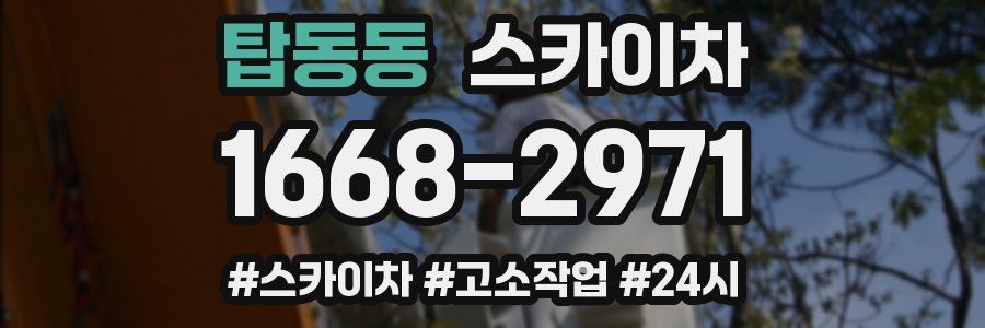 탑동동 스카이차