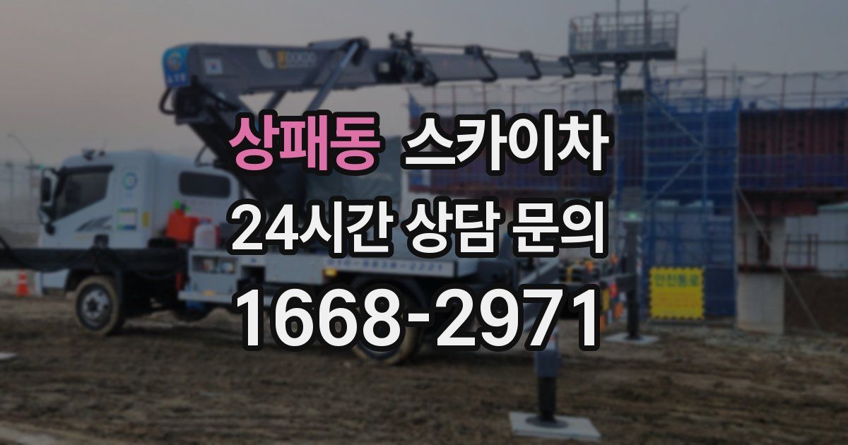 상패동 스카이차