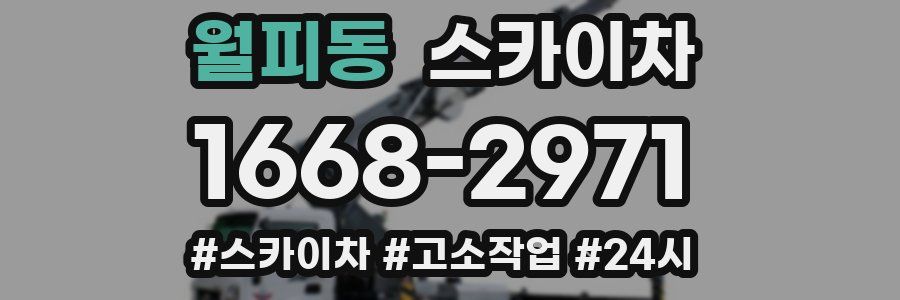 월피동 스카이차