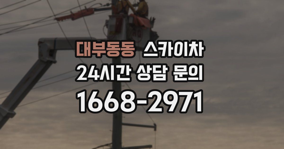 대부동동 스카이차