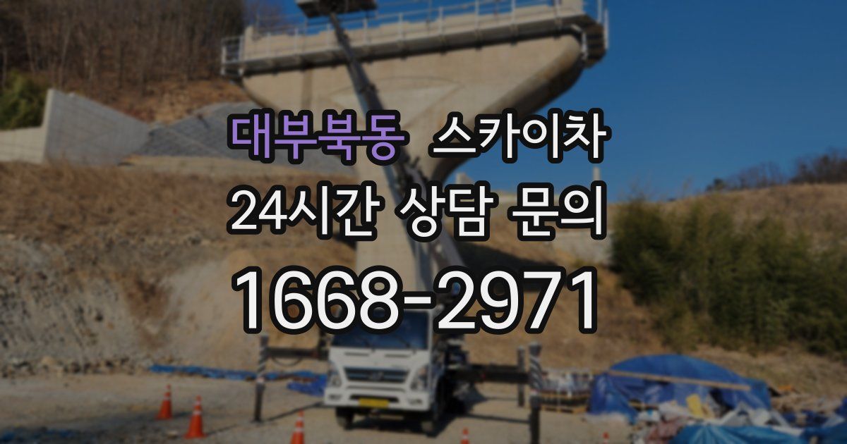 대부북동 스카이차