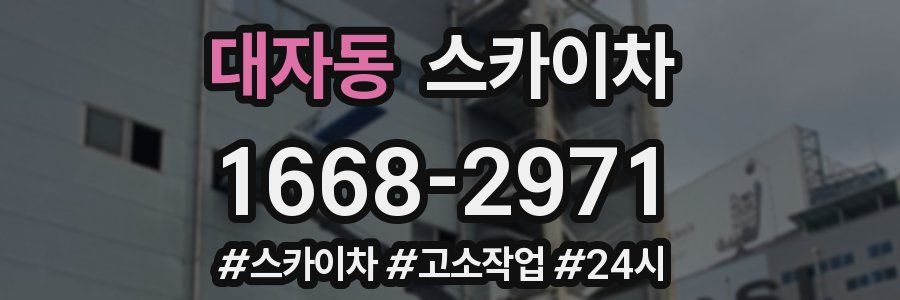 대자동 스카이차