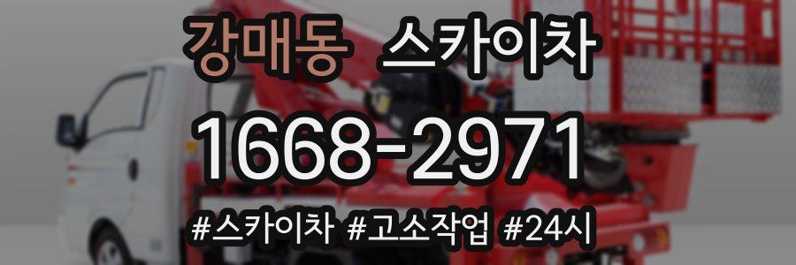 강매동 스카이차