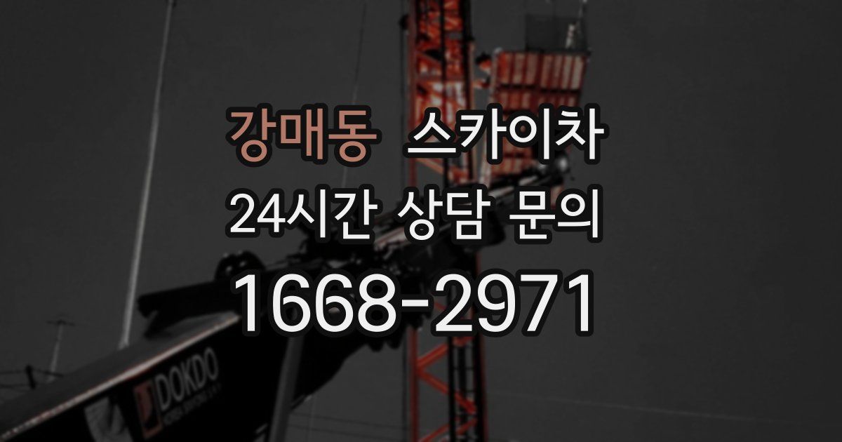 강매동 스카이차