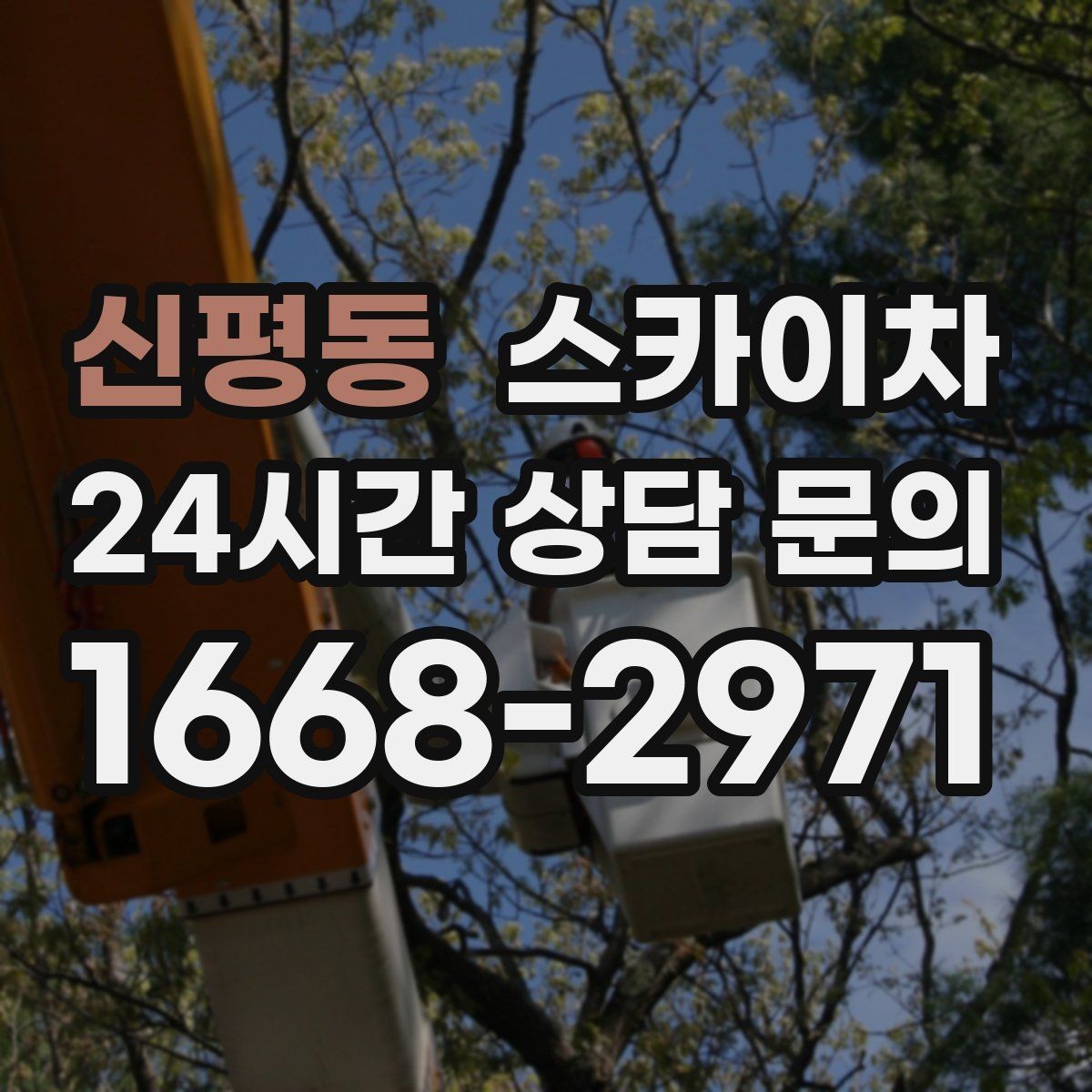 신평동 스카이차 작업 반경이 중요한 이유 쉽게 설명