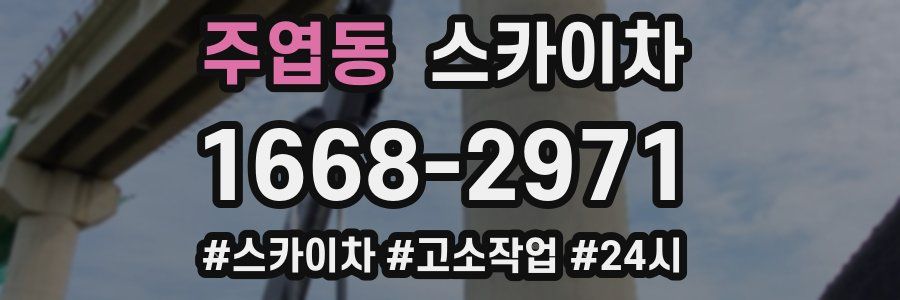 주엽동 스카이차