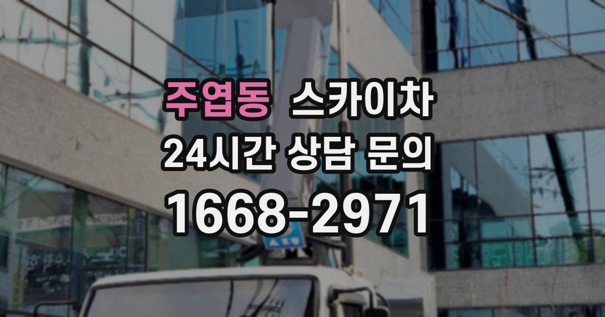 주엽동 스카이차