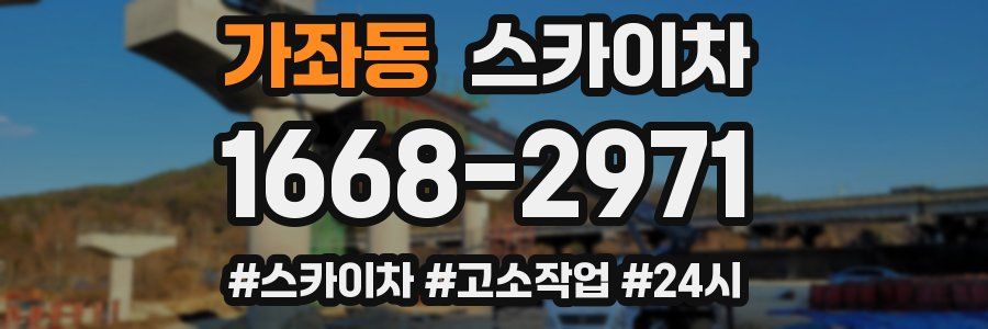 가좌동 스카이차