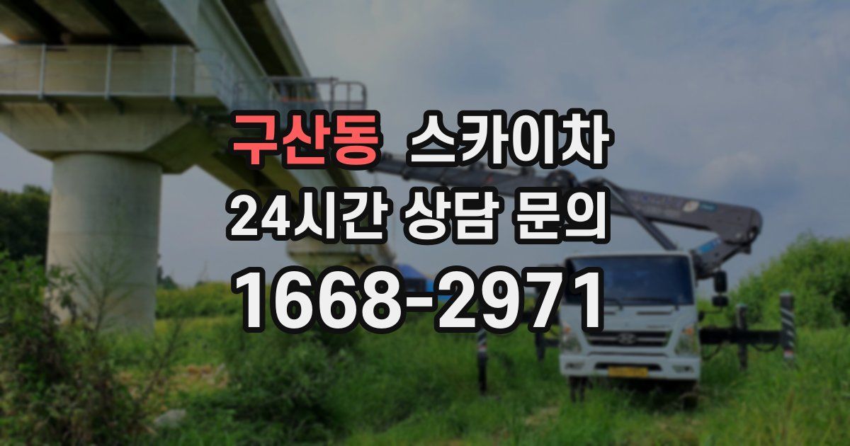 구산동 스카이차