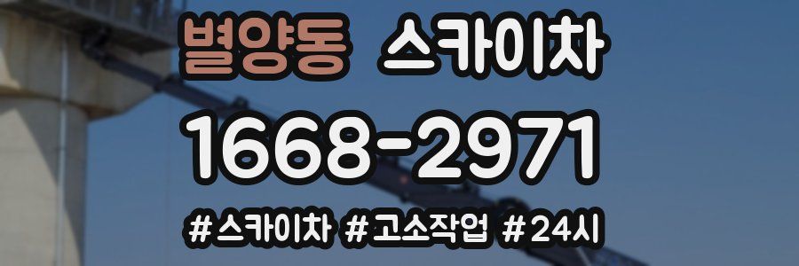 별양동 스카이차