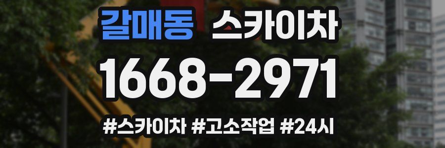 갈매동 스카이차