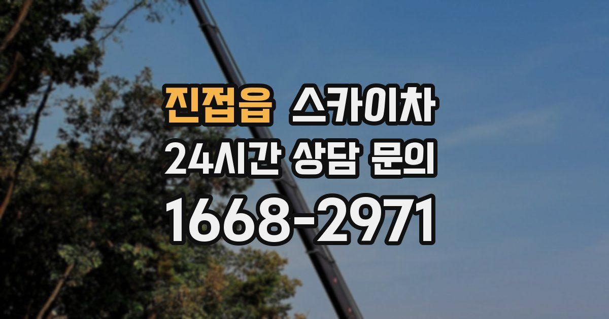 진접읍 스카이차