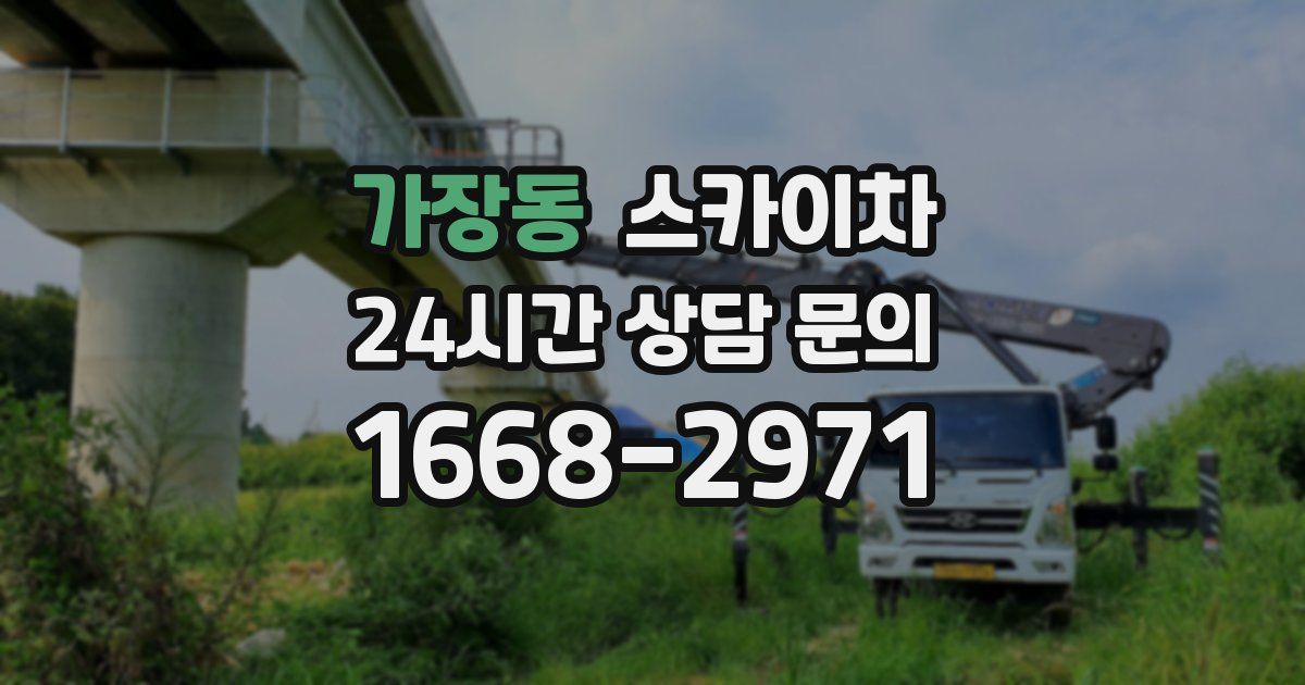 가장동 스카이차