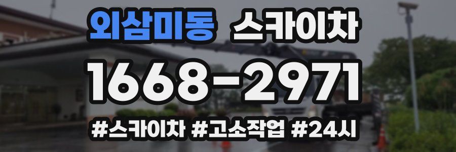 외삼미동 스카이차