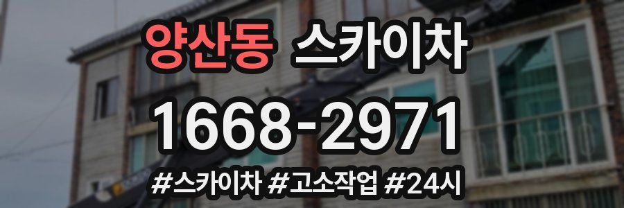 양산동 스카이차