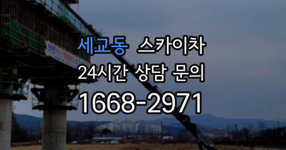 세교동 스카이차