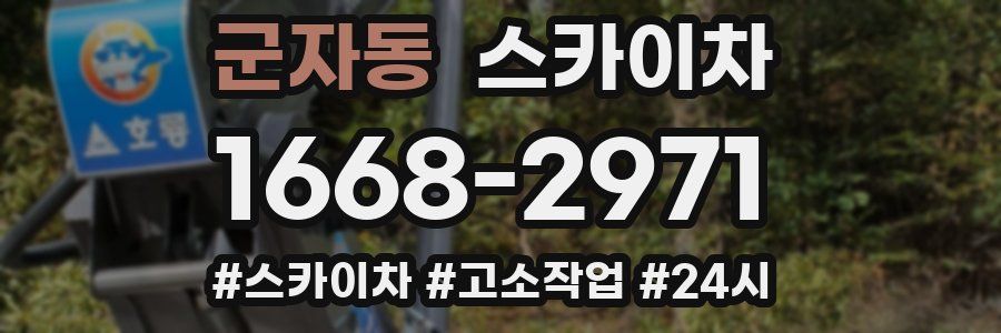 군자동 스카이차