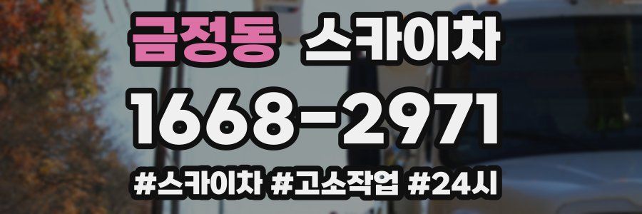 금정동 스카이차