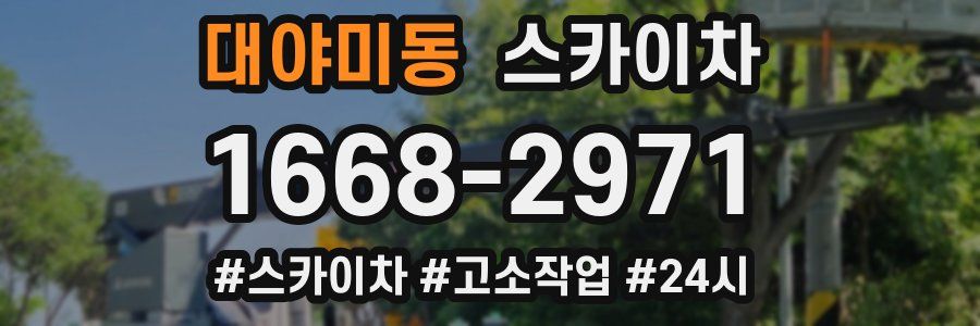 대야미동 스카이차