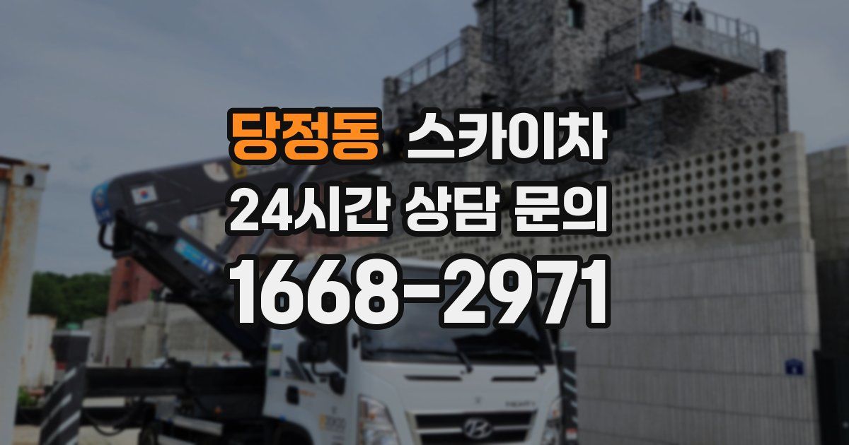 당정동 스카이차