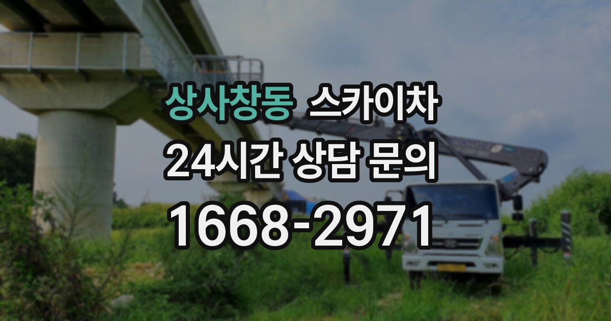 상사창동 스카이차