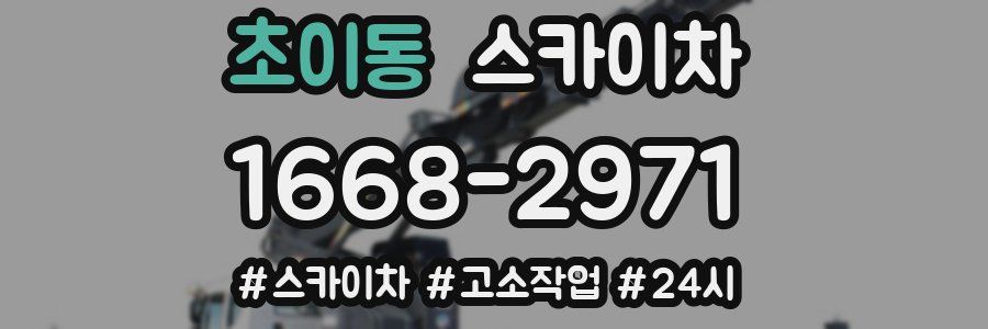 초이동 스카이차