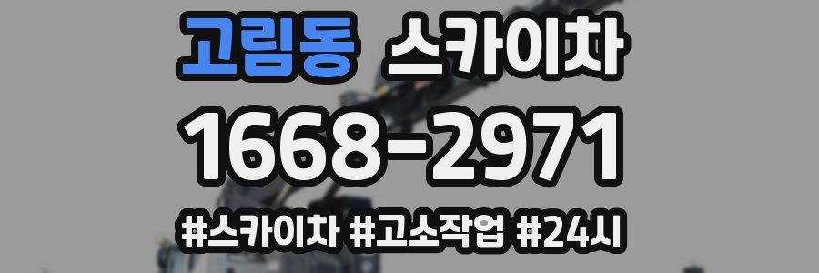 고림동 스카이차