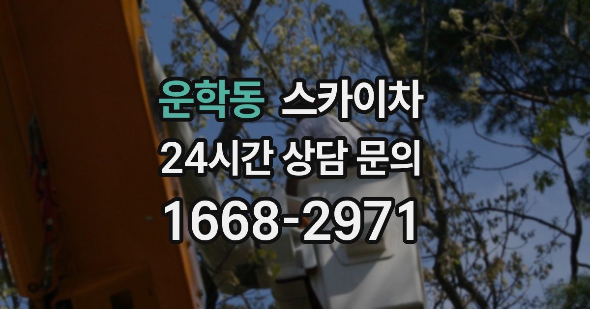 운학동 스카이차