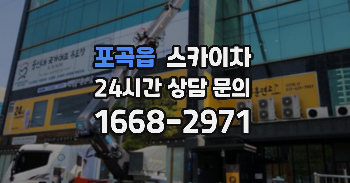 포곡읍 스카이차