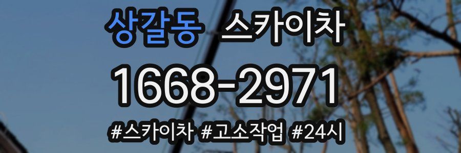 상갈동 스카이차