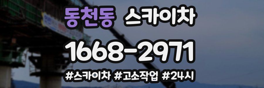 동천동 스카이차