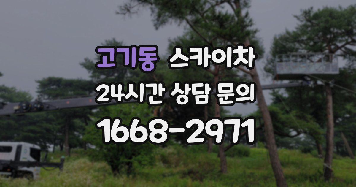 고기동 스카이차