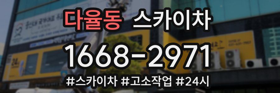 다율동 스카이차