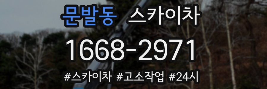 문발동 스카이차