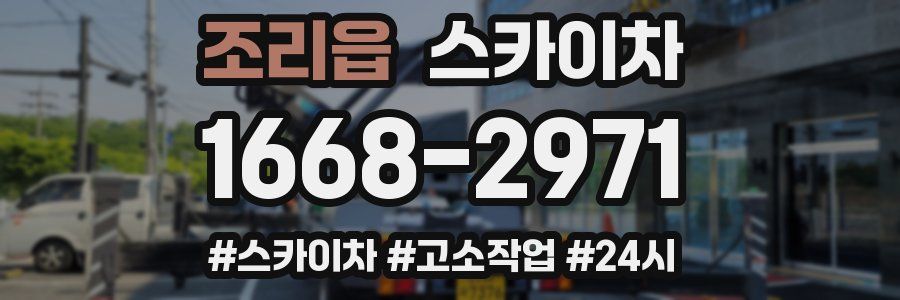 조리읍 스카이차