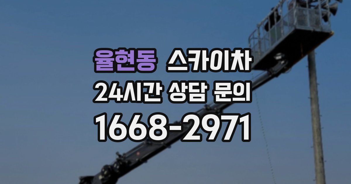 율현동 스카이차