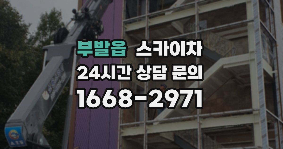 부발읍 스카이차