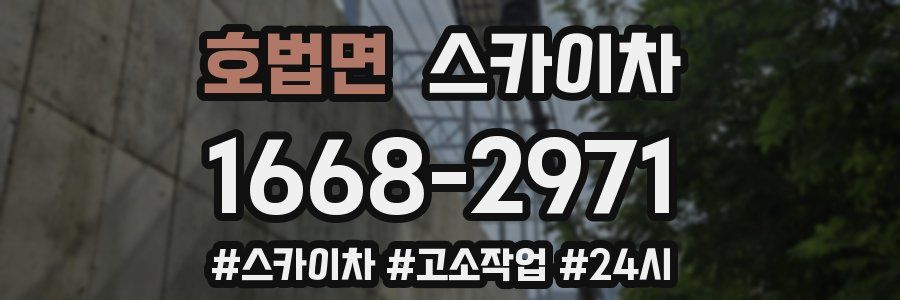 호법면 스카이차