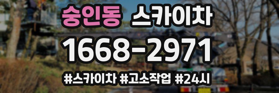 숭인동 스카이차