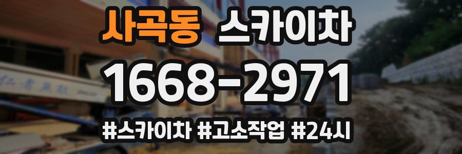 사곡동 스카이차