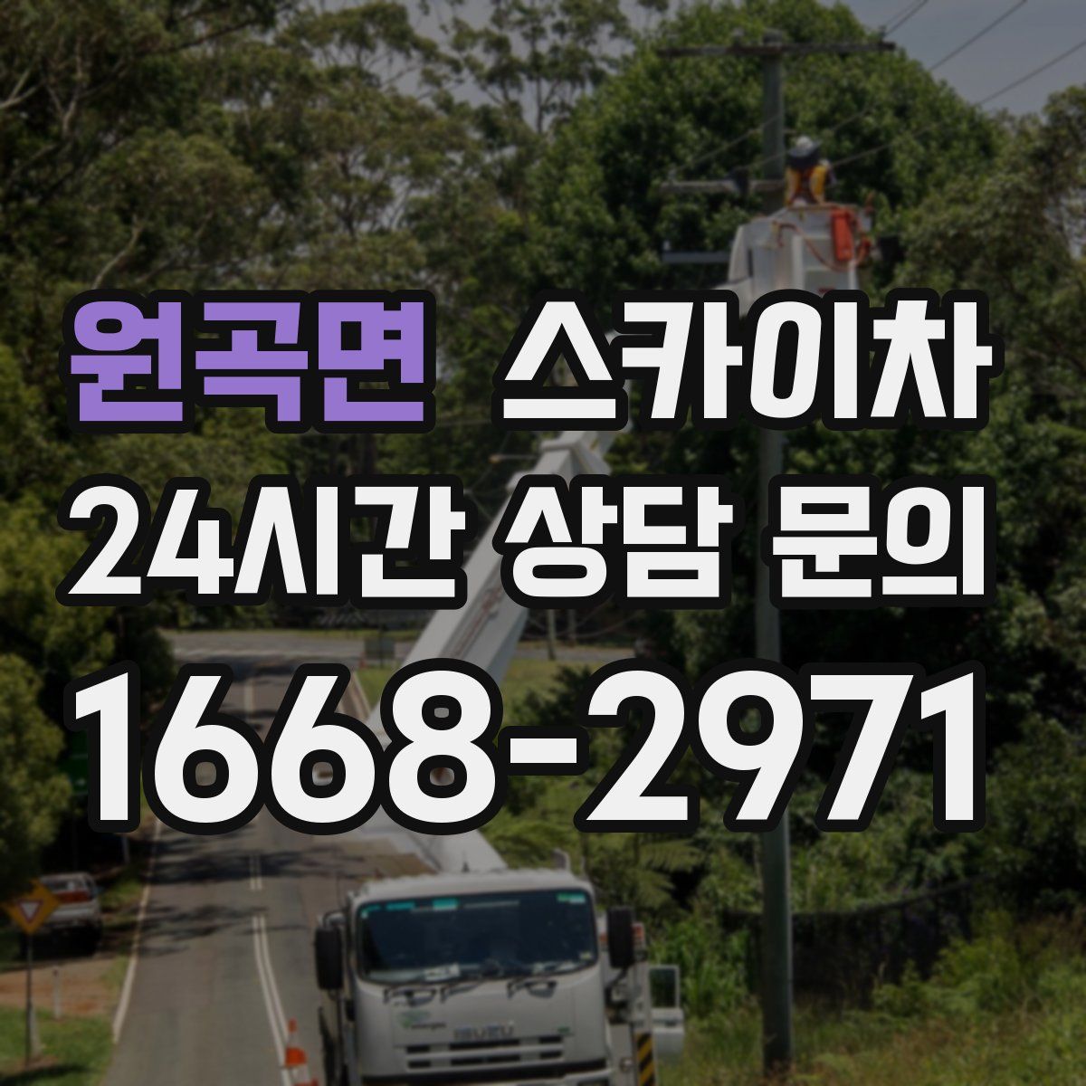 원곡면 스카이차